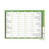 Janrax 2027-2028 Fiscal Planner Mounted - 855 x 610mm
