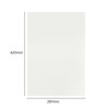 Pack of 10 A3 5mm White Foam Boards – 297 x 420mm