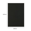 Pack of 10 A3 5mm Black Foam Boards with Core – 297 x 420mm