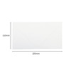 Pack of 50 White 100gsm 110x220mm–DL Gummed Envelopes