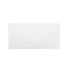 Pack of 50 White 100gsm 110x220mm–DL Gummed Envelopes