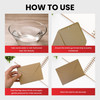 Pack of 50 White 100gsm 143x200mm Gummed Envelopes