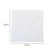 Pack of 50 White 100gsm 120x120mm Gummed Envelopes