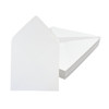 Pack of 50 White 100gsm 220x220mm Gummed Envelopes