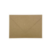 Pack of 50 Eco Kraft Recycled 110gsm 114x162mm–C6 Gummed Envelopes