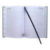 Janrax 2026-2027 A5 Day Per Page Blue Academic Diary