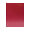 Janrax 2026-2027 A4 Week To View Burgundy Academic Diary
