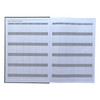 Janrax 2026-2027 A4 Day Per Page Burgundy Academic Diary