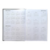 Janrax 2027 A4 Day Per Page Burgundy Desk Diary