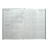 Janrax 2027 A4 Week To View Burgundy Desk Diary
