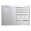 Janrax 2027 A4 Week To View Burgundy Desk Diary