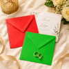 Pack of 50 Vivid Shock Pink 130x130mm Gummed Envelopes