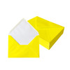 Pack of 50 Vivid Mellow Yellow 133x184mm Gummed Envelopes