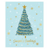 Pack of 15 Portrait Tree Christmas Cards