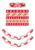 100 Pieces Christmas Paper Chains DIY Decoration Set