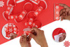 100 Pieces Christmas Paper Chains DIY Decoration Set