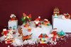 Single Christmas Lego Block Kit - Construction Toys Stocking Fillers Party Bag