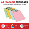 Rigid Mdf A4 Erasable Green Whiteboard Clipboard