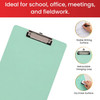 Rigid Mdf A4 Erasable Green Whiteboard Clipboard