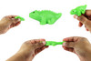 Single Dinosaur Egg with Squishy Baby Dinosaur in Slime