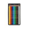 Caran d'Ache 12 Prismalo Aquarelle Colouring Pencils in Metal Tin