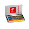 Caran d'Ache 12 Supracolor Soft Aquarelle Colouring Pencils in Metal Tin