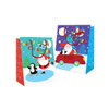 Pack of 12 Cute Christmas Design Medium Gift Bags