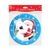 10 9" Plates Cute Christmas