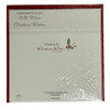 Pack of 6 'Red Telephone & Lanterns' Design Christmas Greeting Cards