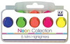 Pack of  5 Mini Highlighters Neon Collection