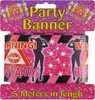 Tape Warning Hen Party 5m x 7.5cm