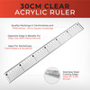 30cm Cutting Ruler With Steel Edge