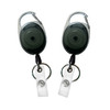 Black Key Reel ID Card Badge Holder