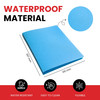 A4 Slim Blue Translucent Ringbinder - Filing Ring Binder Storage