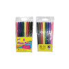 8 FIBRE COLOURING FELT TIP PENS