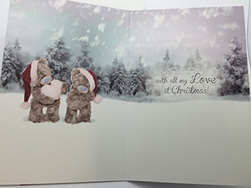 Me To You Bear 3D Holographic Christmas Card With Keepsake Bauble Tatty Teddy Holiday Greeting Me To You Bear 3D Holographic Christmas Card With Keepsake Bauble Tatty Teddy Holiday Greeting