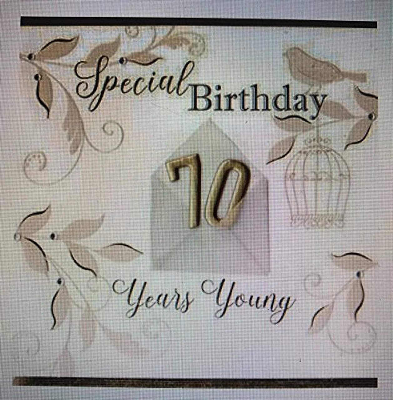 70 Years Young Card