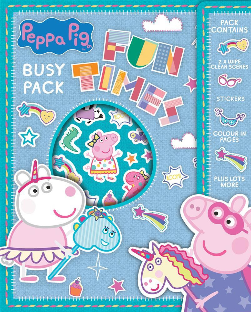 Drawings To Paint & Colour Peppa Pig - Print Design 001