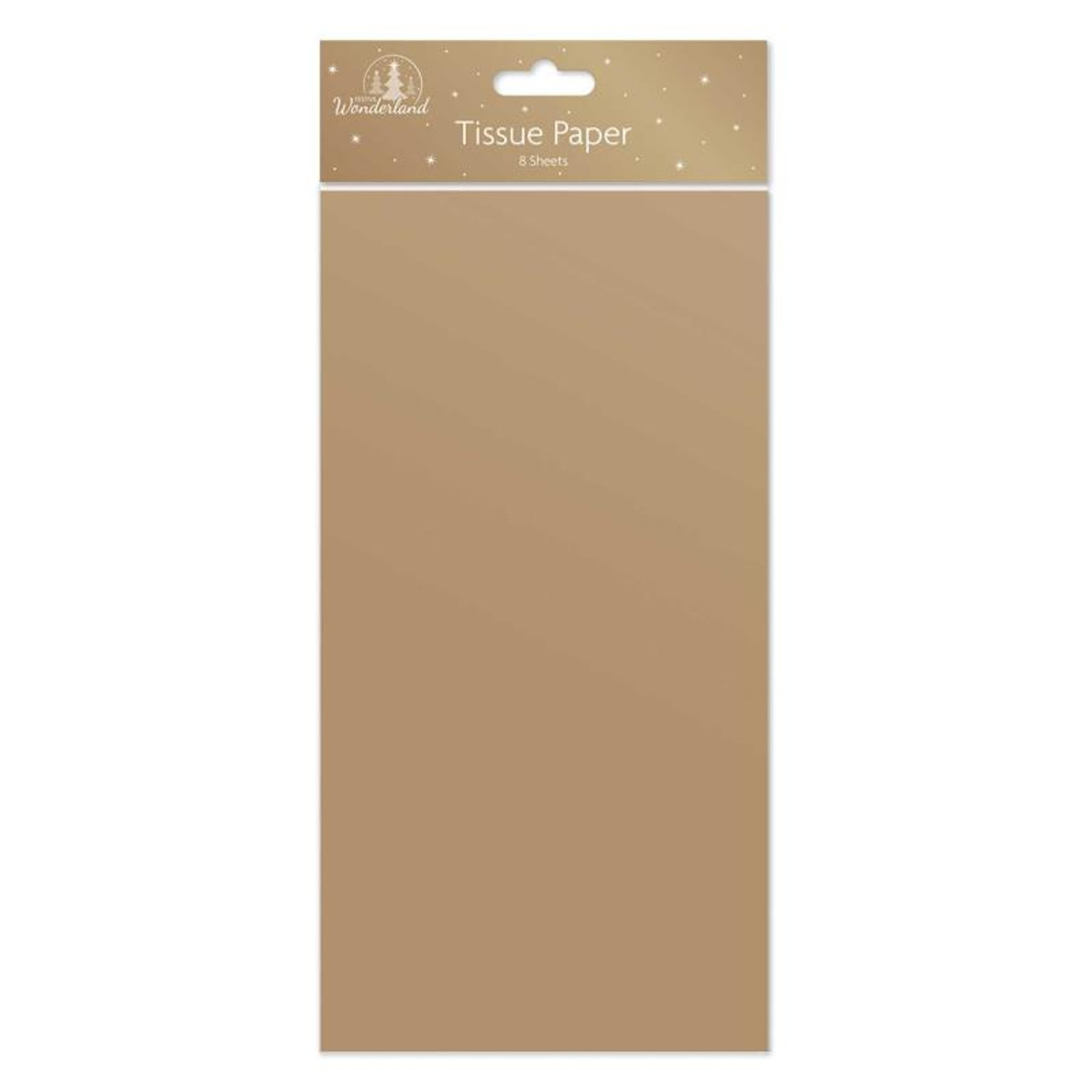 Pack of 5 Gold Metallic Tissue Paper 50x75cm