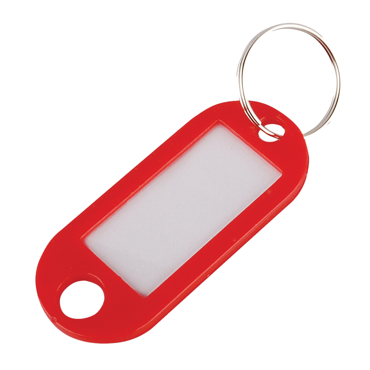 Tub of 40 Assorted Coloured Key Fobs - Stationery Wholesale