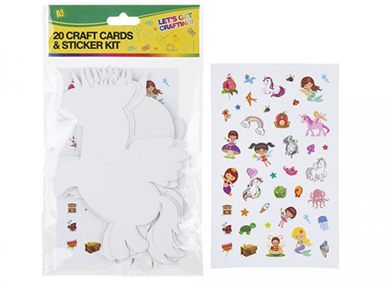 20 Pieces Fairy stickers