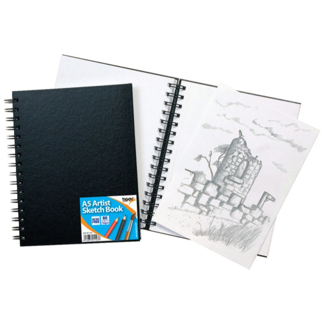 A5 Twinwire Sketch Book - Stationery Wholesale