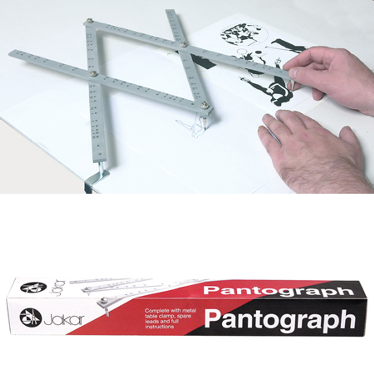 Jakar 45cm / 18 Inch Clear Perspex Ruler 1/2 MM CM Inches