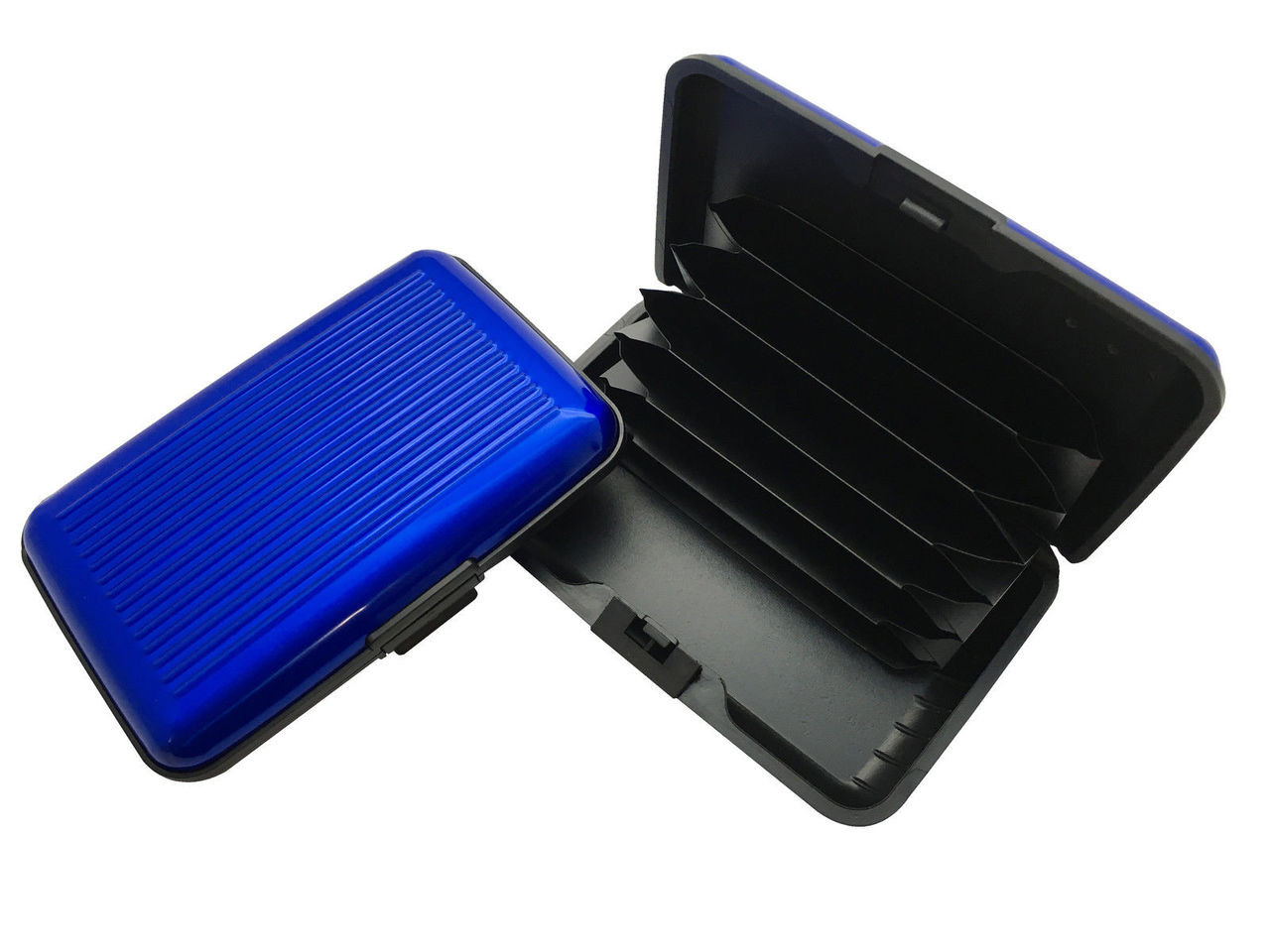 Blue Aluminium Credit Card Holder - Durable and Lightweight - Stationery  Wholesale