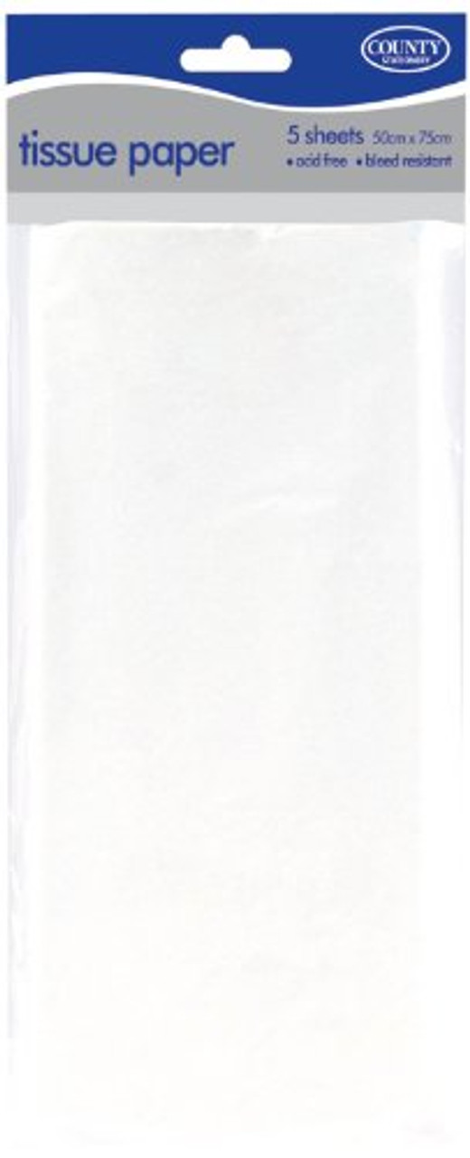 White Tissue Paper (10 Sheets)