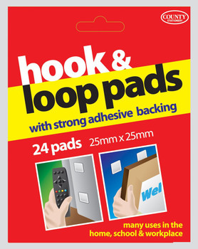 County Hook & Loop Pads (24 Pads)