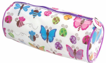 PVC Pencil Case 20cm Cylinder Case Assorted Design