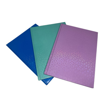 Single A5 Holographic Hardback Book Single A5 Holographic Hardback Book