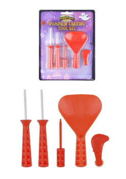 Halloween Pumpkin Carving Kit Tool 5 Pcs Set Halloween Pumpkin Carving Kit Tool 5 Pcs Set