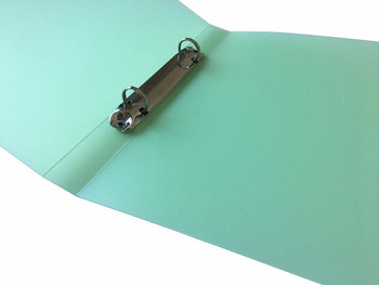 A5 Slim Green Translucent Ringbinder